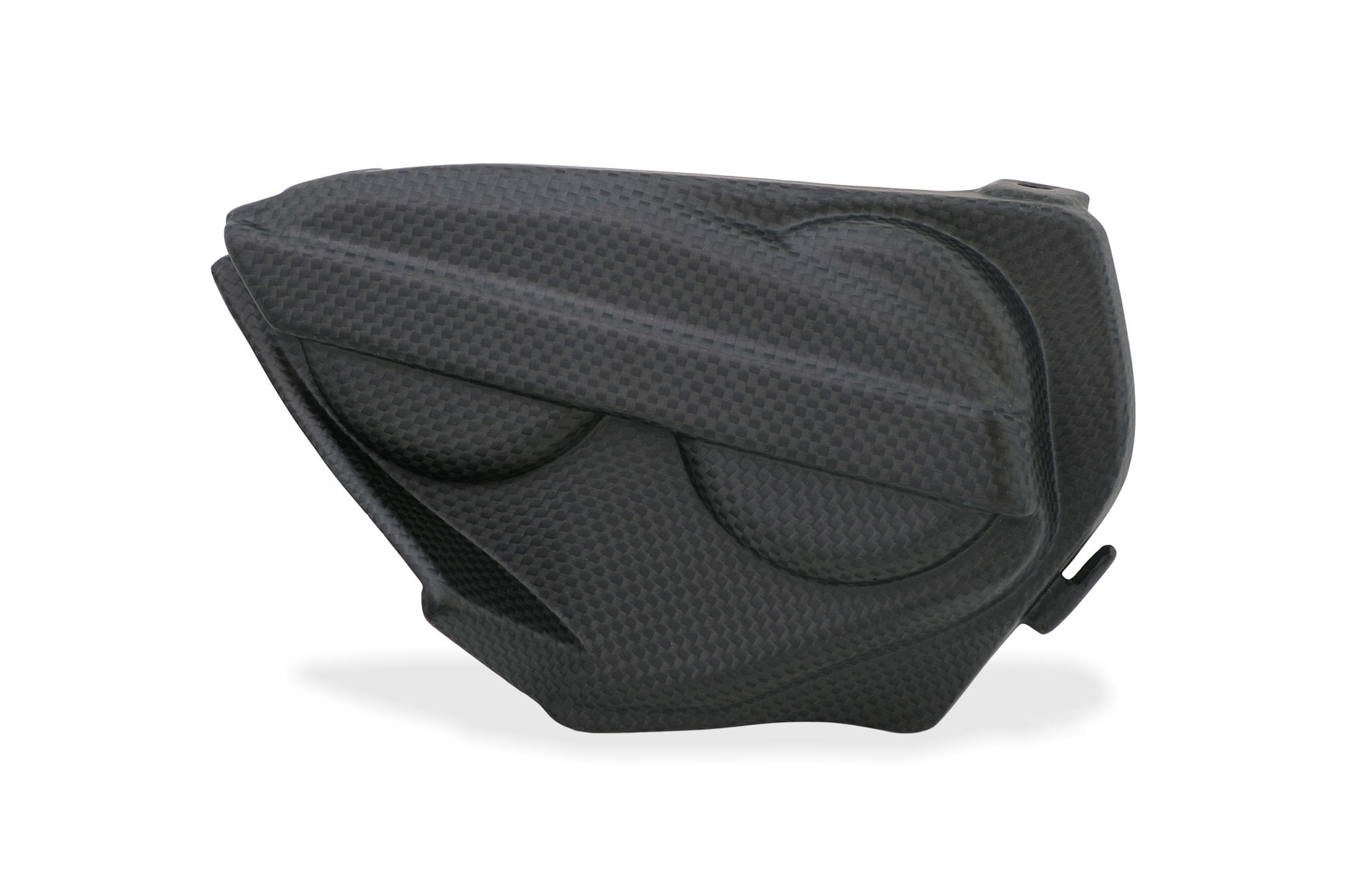 CNC Racing Carbon Fiber Left Rear Cylinder Head Cover for the Ducati Streetfighter V2 CNC Racing Carbon Fiber Left Rear Cylinder Head Cover for the Ducati Streetfighter V2